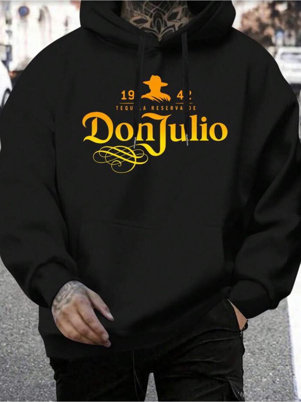 Don Julio 1942 Tequila Logo Graphic Hoodie